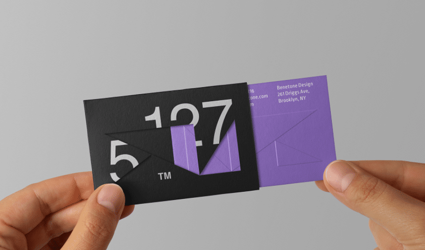8 Unique Business Cards Ideas to Stand Out - Cutout Business Cards - Branding Centres