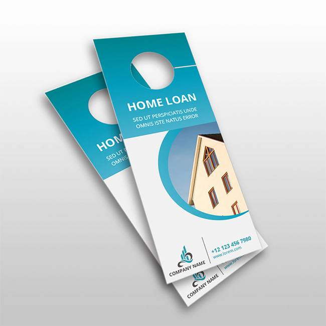 Custom Designed Promotional Door Hangers in GTA Toronto - Premium Printing Products and Services - BC GTA