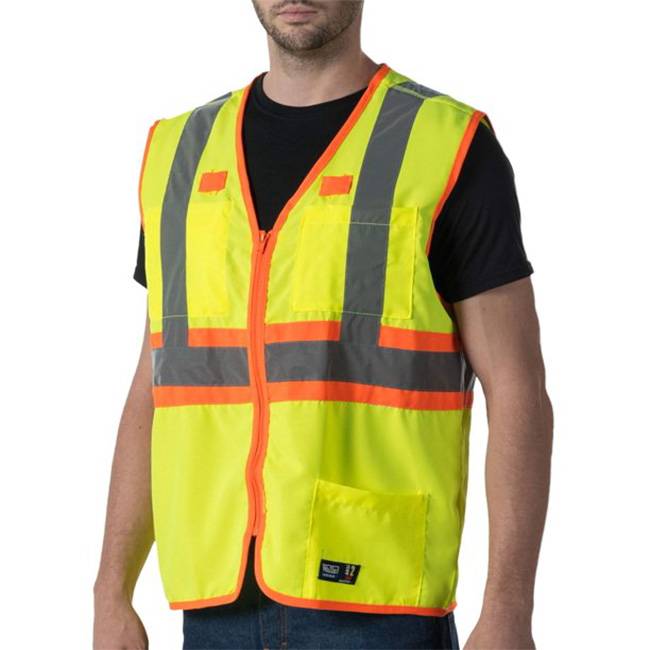 Custom High Visibility Safety Vests with your logo - Custom Branded Work Clothes in Toronto - Branding Centres in GTA