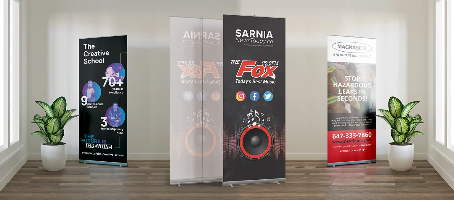 Roll Up or Pull Up Banners - Branding Centres