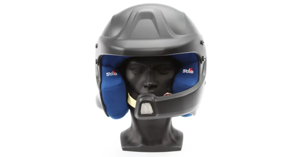 Front View of a Stilo helmet displayed with a full wrap