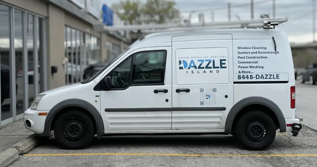 Dazzle Island – Professional Branding & Decals for Ford Transit Connect