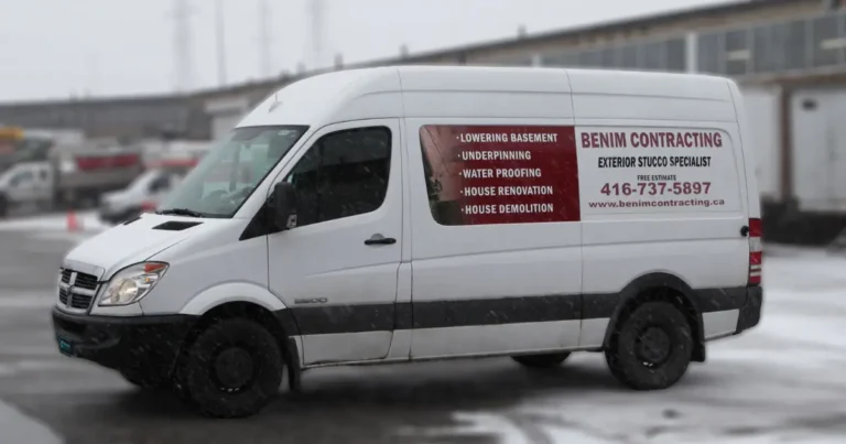 Benim Contracting | Dodge Sprinter 2500 – High-Impact Vehicle Graphics