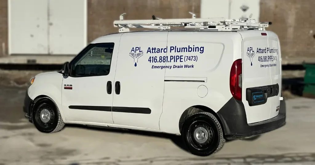 Attard Plumbing | Dodge RAM Promaster City – High-Impact Lettering & Graphics