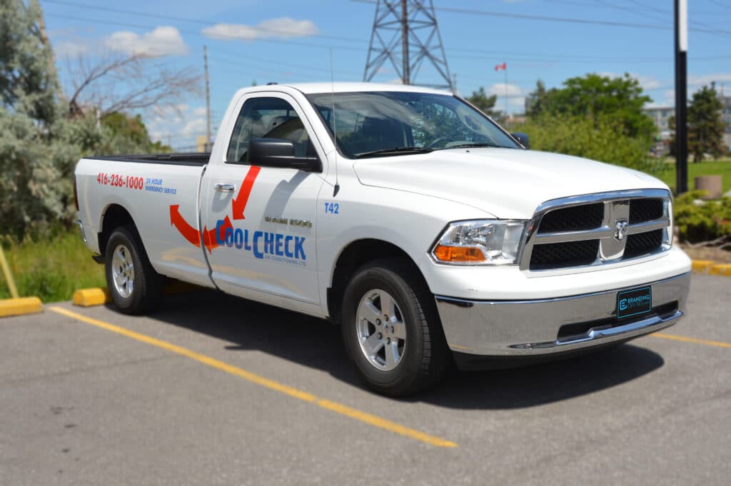 Cool Check Dodge Ram 1500 Tradesman 2015 with Dodge Tradesman Lettering and Decals parked in Etobicoke Ontario