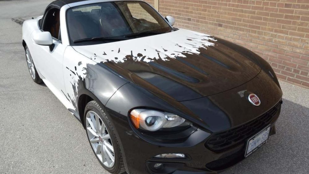 Car-Wrap-Toronto-Avery-Dennison-Supreme-Wrapping-Film-3M-Fiat-Car-Wrap-Fiat-Spider-124-Partial-Wrap-_ Branding Centres